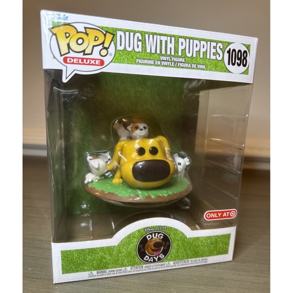 Funko Pop! Deluxe - Dug with Puppies -‎ Target Exclusive - NEW IN BOX!
